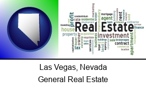 Las Vegas, Nevada - real estate concept words