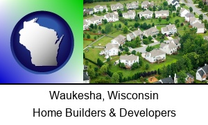 Waukesha, Wisconsin - a housing development