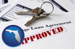 Florida - an approved mortgage loan agreement