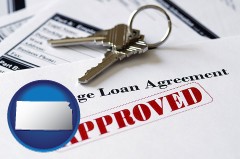 Kansas - an approved mortgage loan agreement