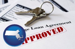 Massachusetts - an approved mortgage loan agreement