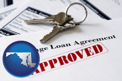 Maryland - an approved mortgage loan agreement