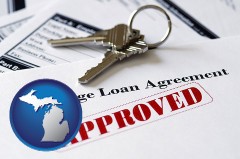 Michigan - an approved mortgage loan agreement