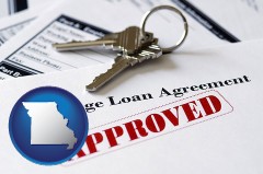 Missouri - an approved mortgage loan agreement