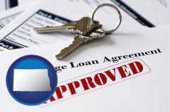 North Dakota - an approved mortgage loan agreement
