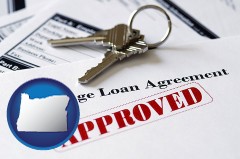Oregon - an approved mortgage loan agreement