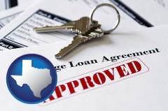 Texas - an approved mortgage loan agreement