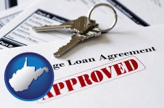 West Virginia - an approved mortgage loan agreement