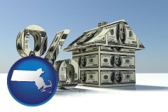 Massachusetts - a real estate loan rate