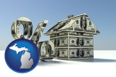 Michigan - a real estate loan rate