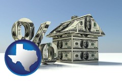 Texas - a real estate loan rate