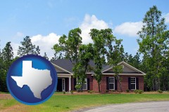 Texas - a single story retirement home